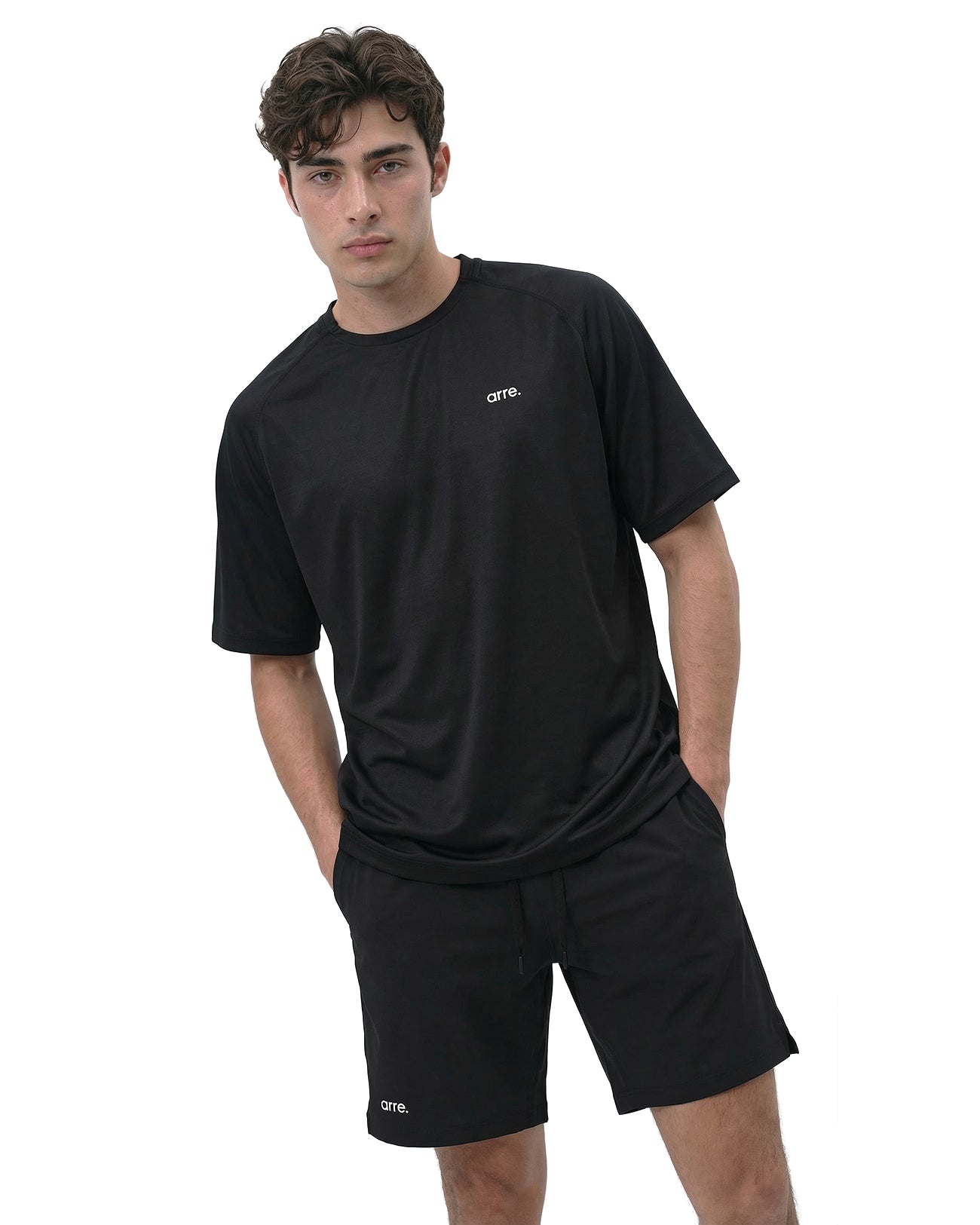 COOL DRY TECH TEE - black
