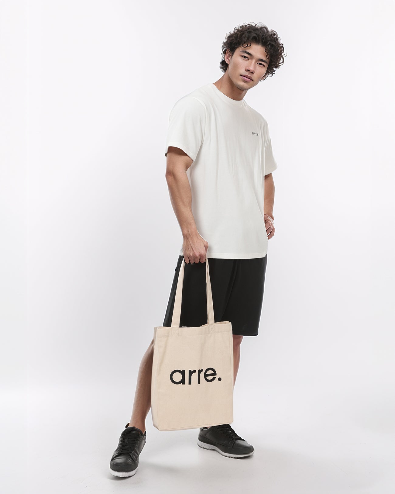 STANDARD TOTE BAG - off white