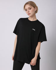 PHILOSOPHY TEE - black × white