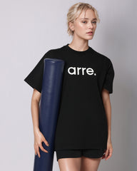 STANDARD TEE - black × white