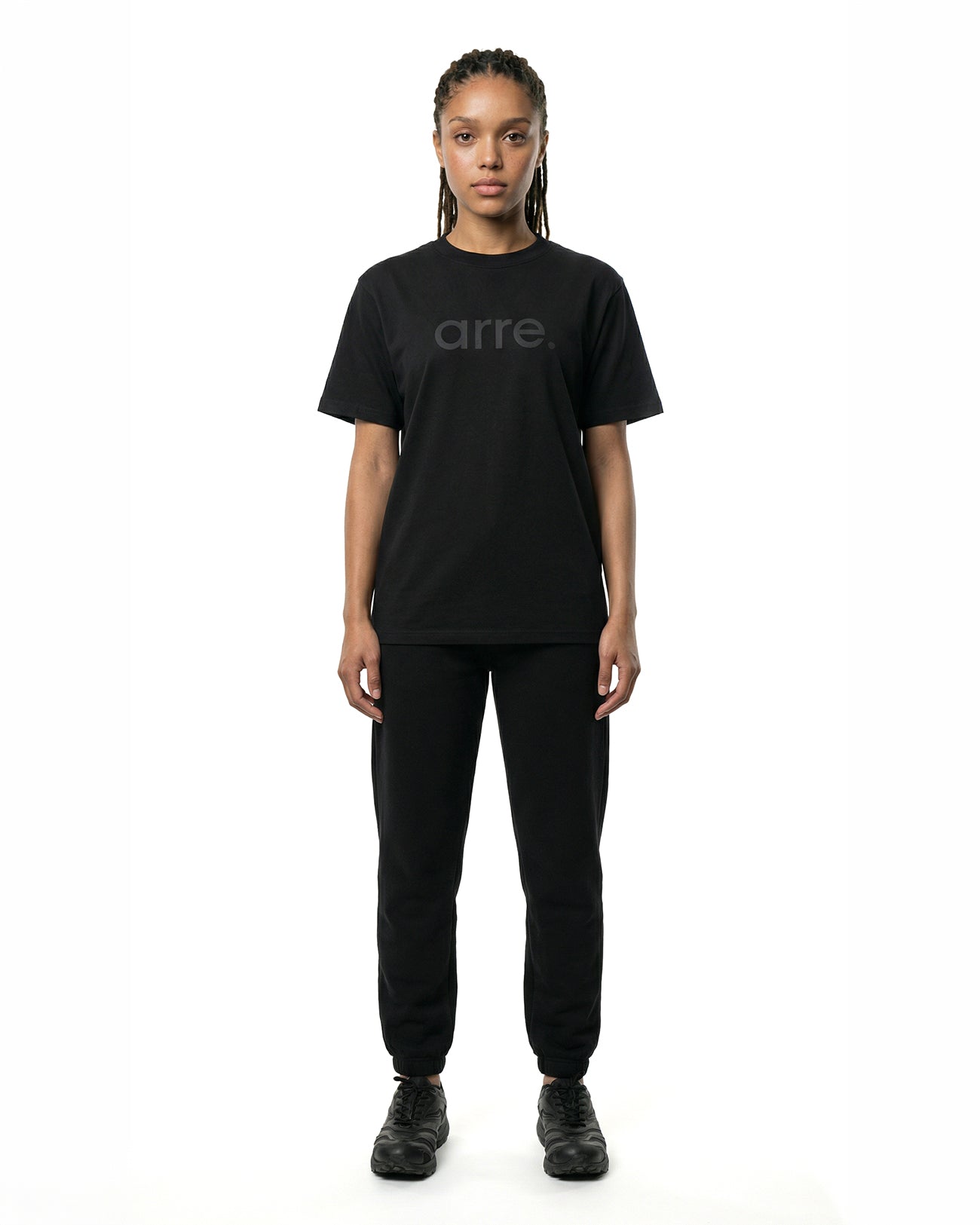 STANDARD TEE - black × black