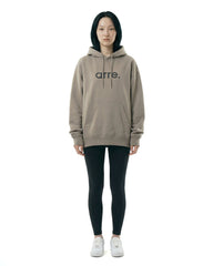 STANDARD LOGO SWEAT HOODIE - beige