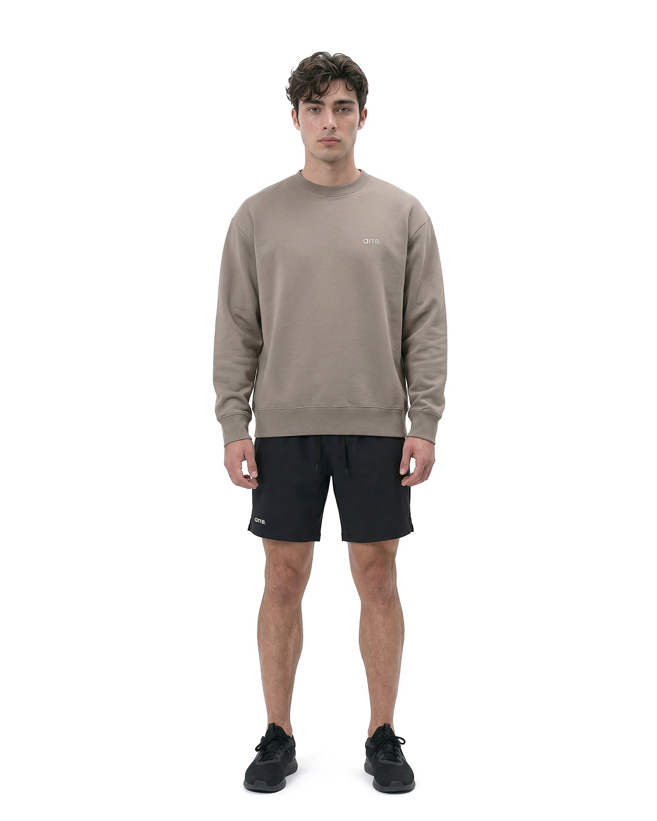 ESSENTIAL SWEAT CREW - beige