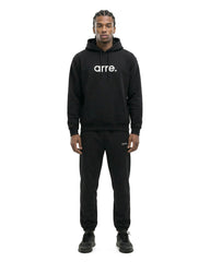 STANDARD LOGO SWEAT HOODIE - black