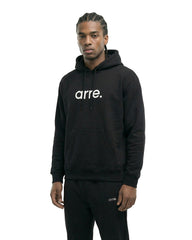 STANDARD LOGO SWEAT HOODIE - black