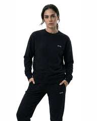 ESSENTIAL SWEAT CREW - black