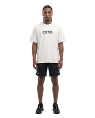 STANDARD TEE - white × black