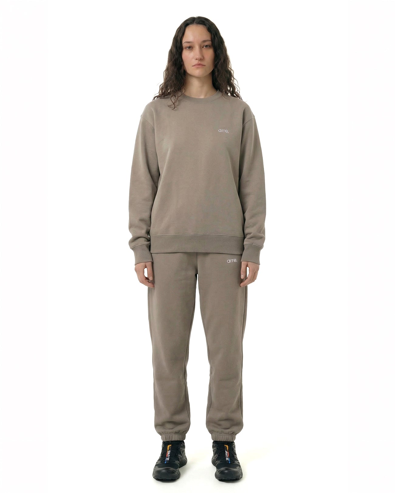 ESSENTIAL SWEAT CREW - beige