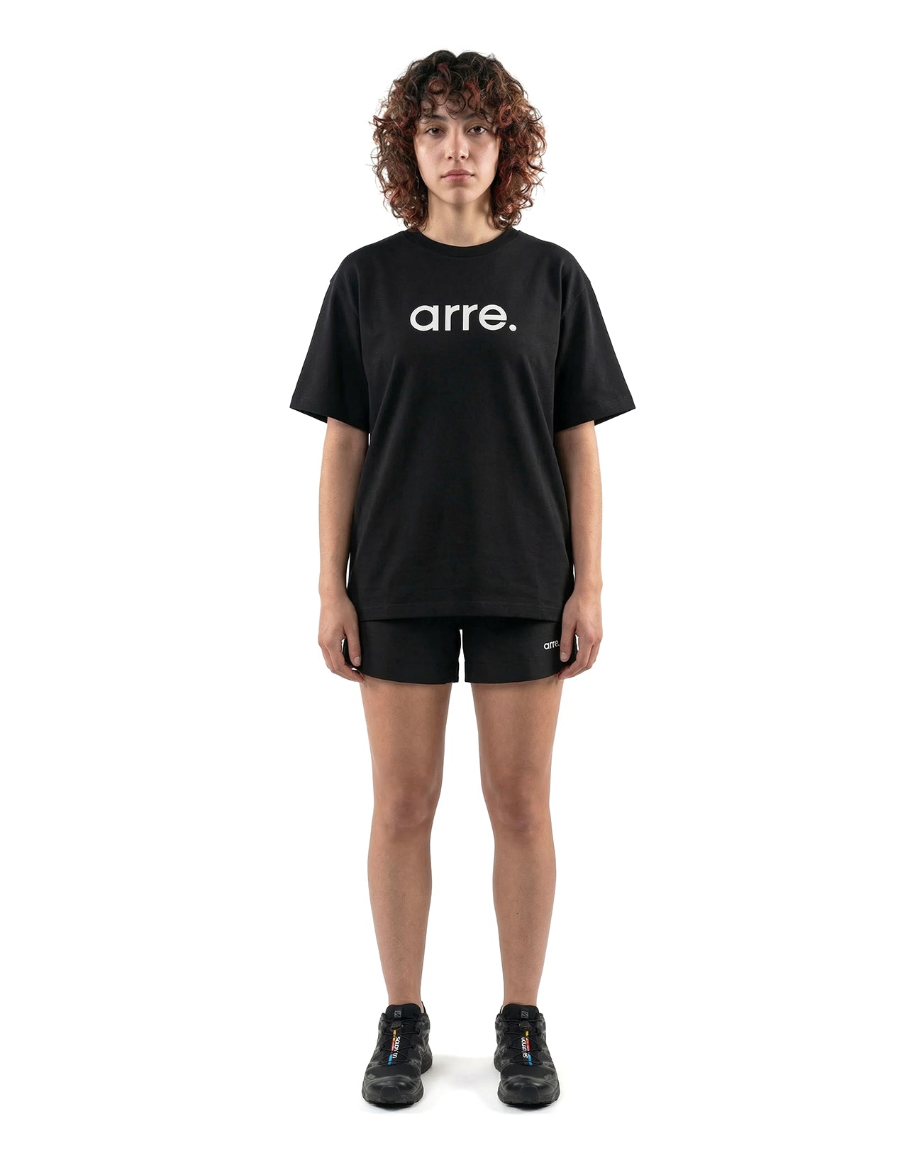 STANDARD TEE - black × white