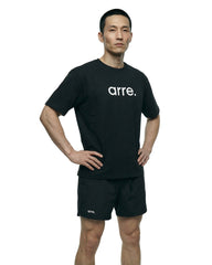 STANDARD TEE - black × white