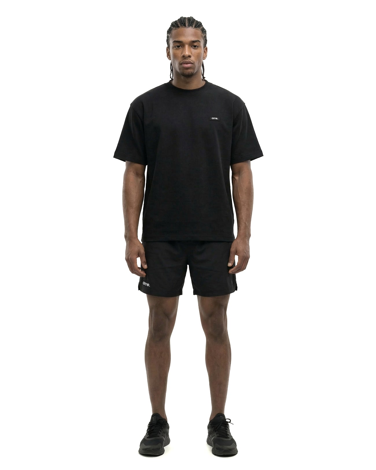 SMALL BOX TEE - black