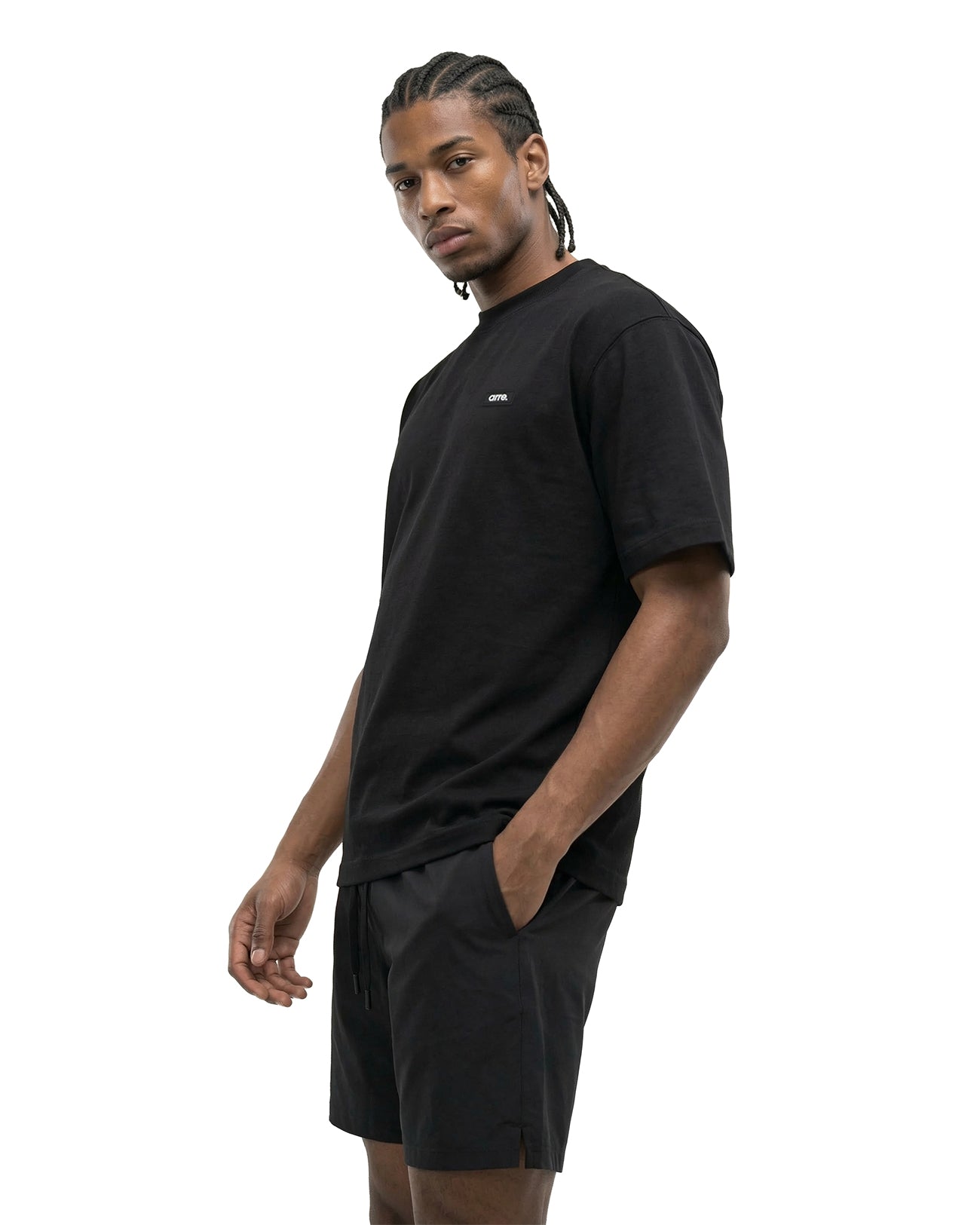 SMALL BOX TEE - black