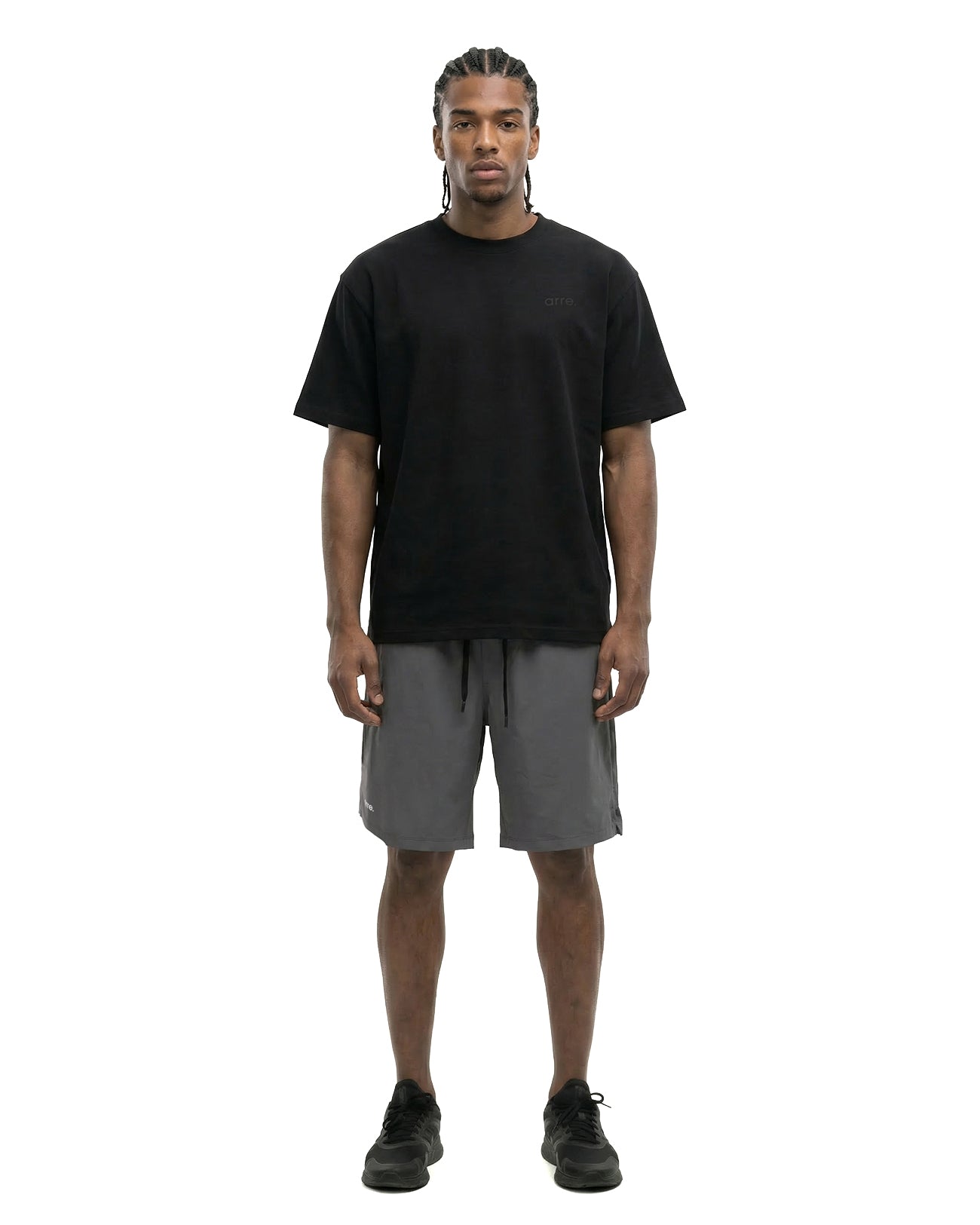 4WAY STRETCH LIGHT SHORTS - gray