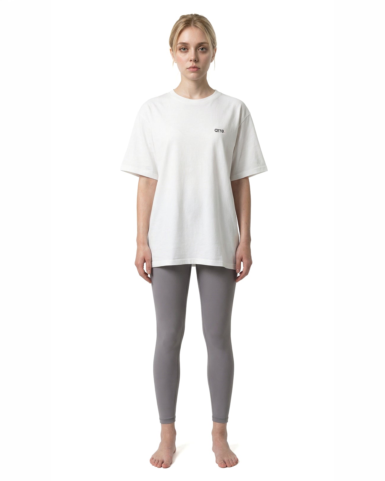 PHILOSOPHY TEE - white × black