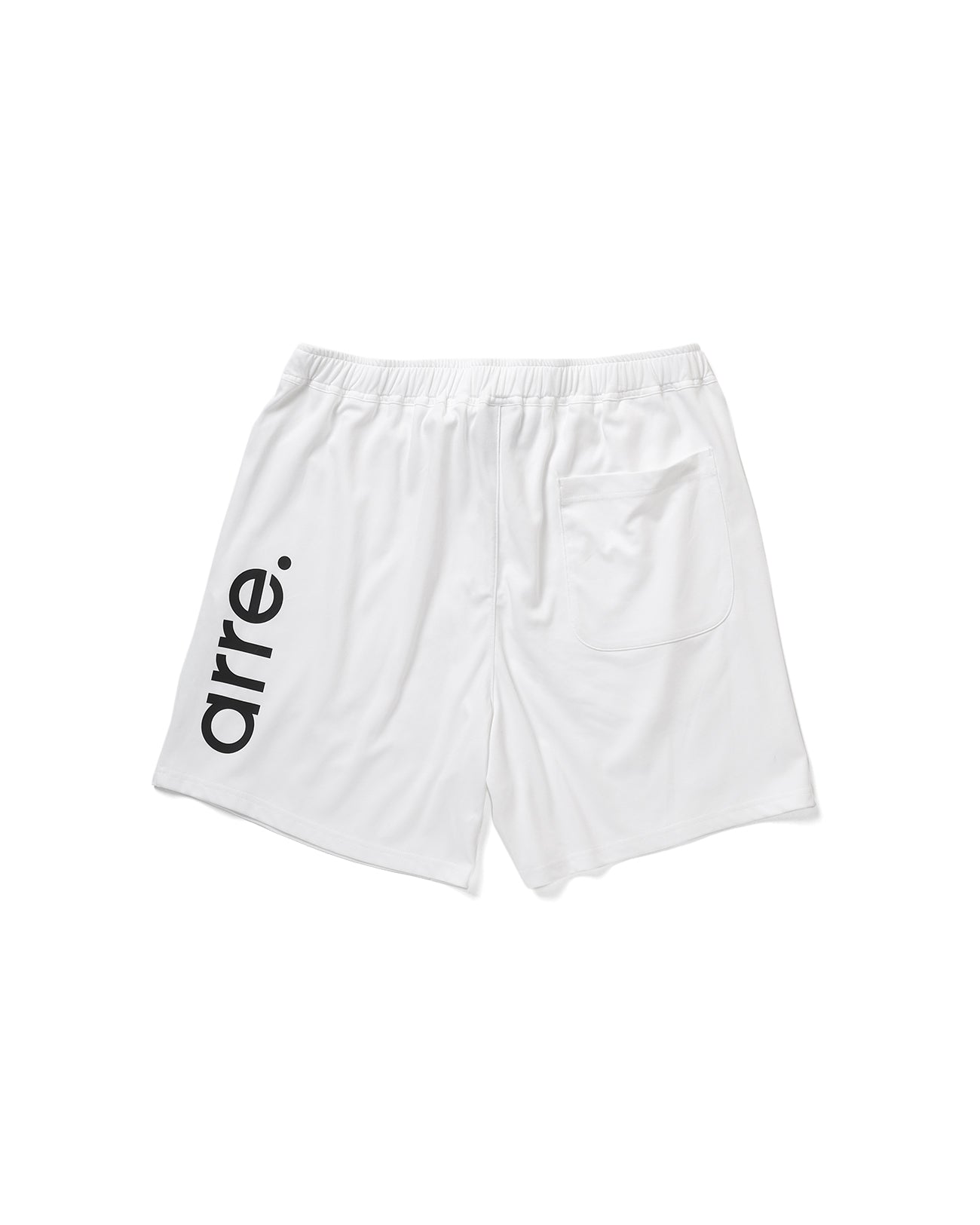 DOUBLE FACE DRY TECH RELAXED SHORTS - white