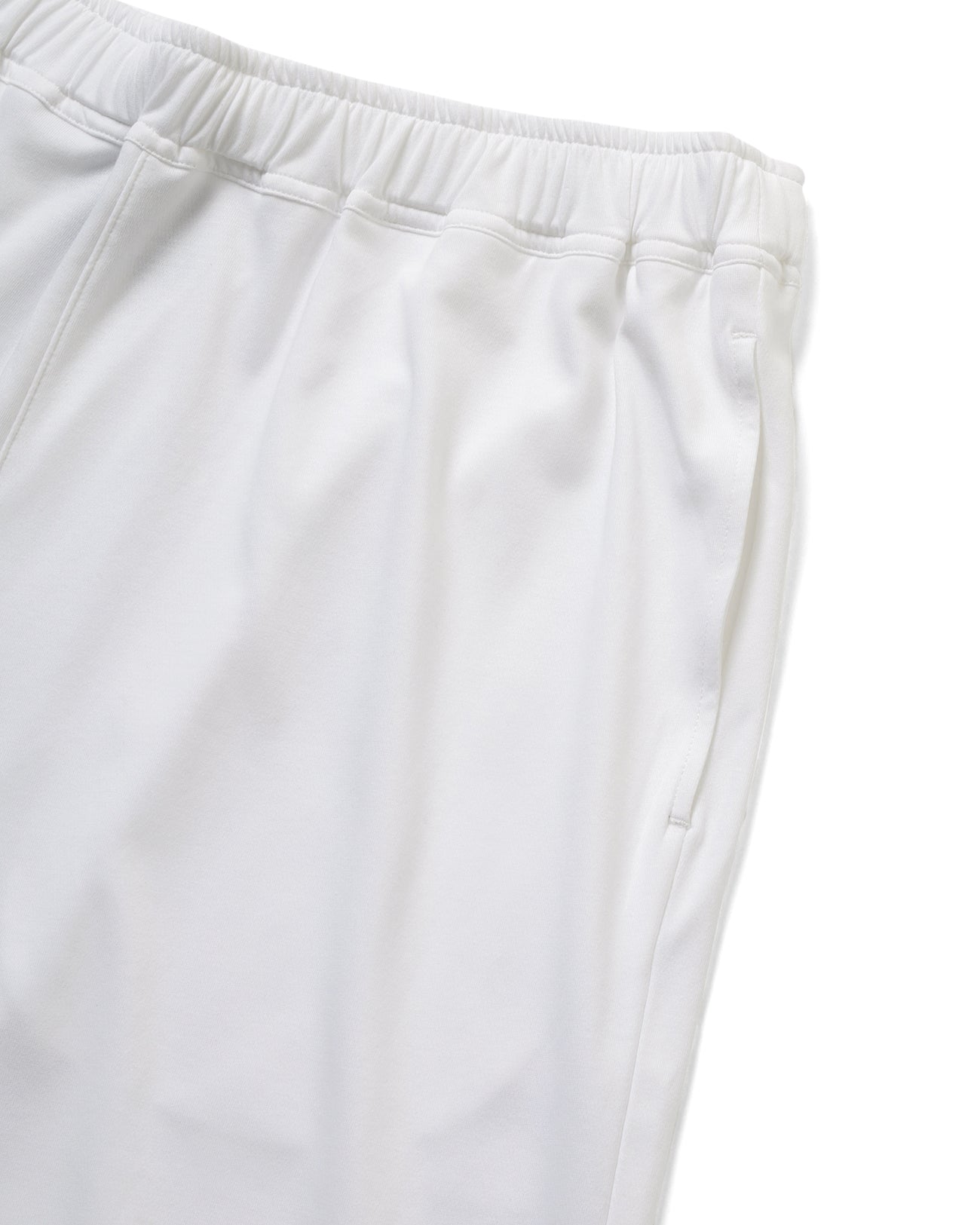 DOUBLE FACE DRY TECH RELAXED SHORTS - white