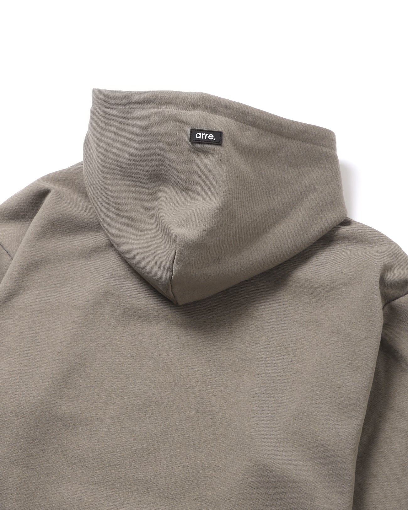 STANDARD LOGO SWEAT HOODIE - beige