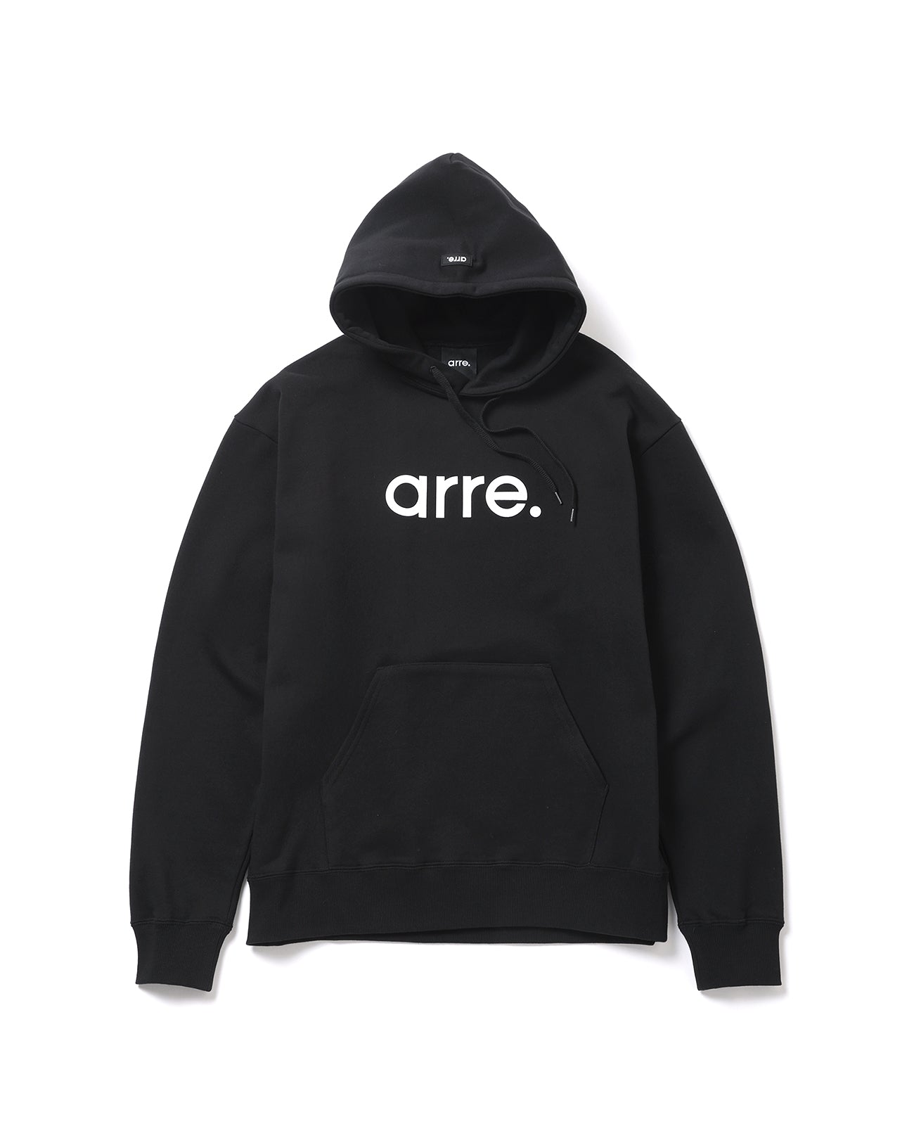 STANDARD LOGO SWEAT HOODIE - black