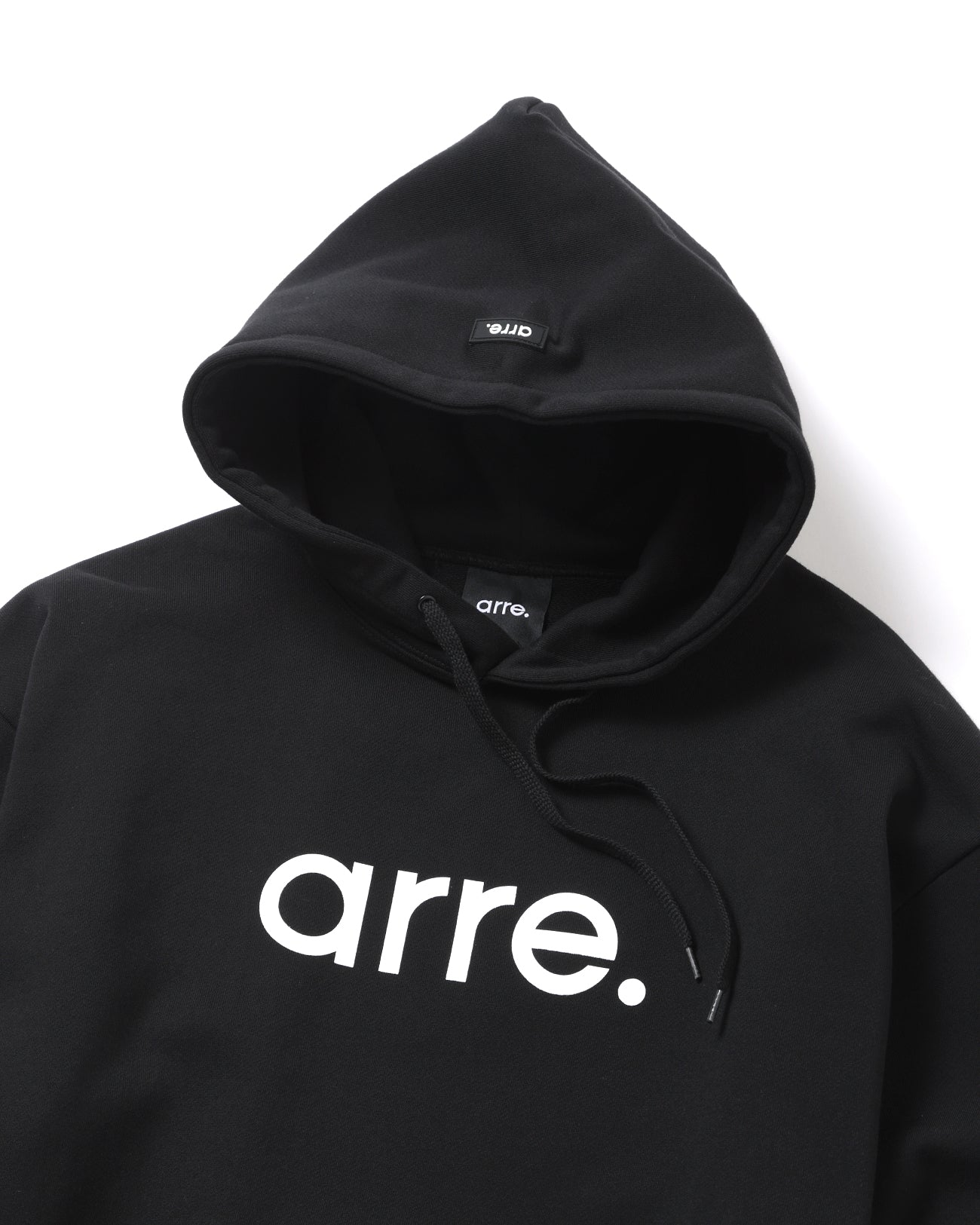 STANDARD LOGO SWEAT HOODIE - black