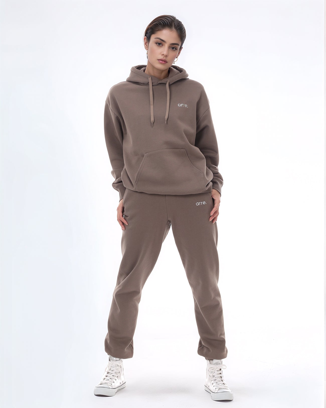 ESSENTIAL SWEAT PANTS - beige