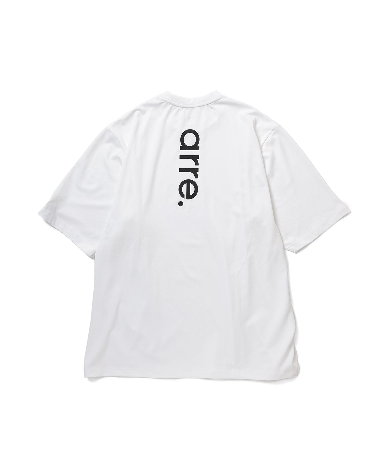 DOUBLE FACE DRY TECH RELAXED TEE - white