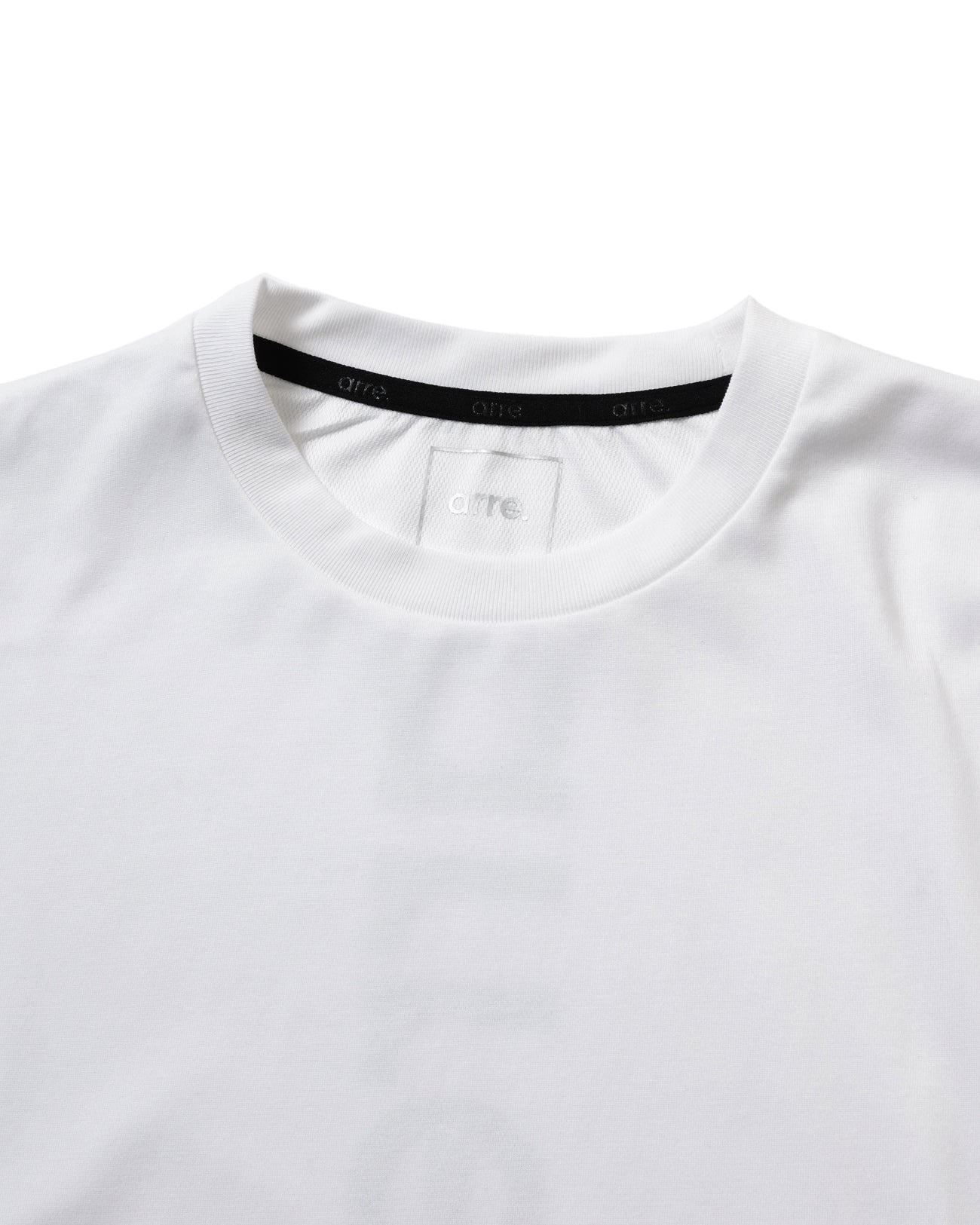 DOUBLE FACE DRY TECH RELAXED TEE - white