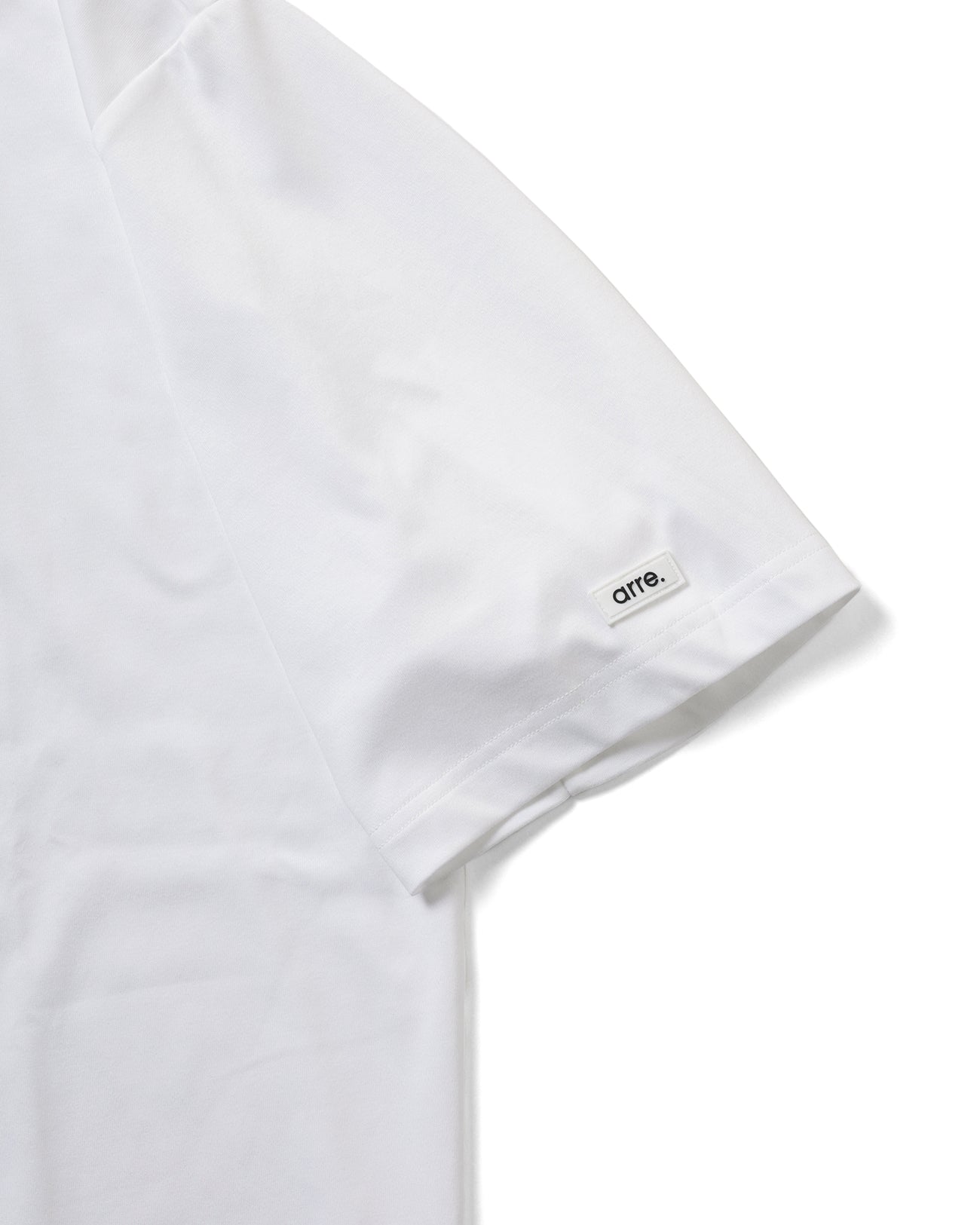 DOUBLE FACE DRY TECH RELAXED TEE - white