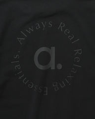 PHILOSOPHY TEE - black × black