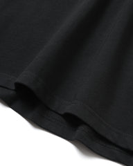 STANDARD TEE - black × white