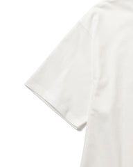 STANDARD TEE - white × black