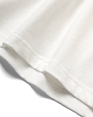 STANDARD TEE - white × black