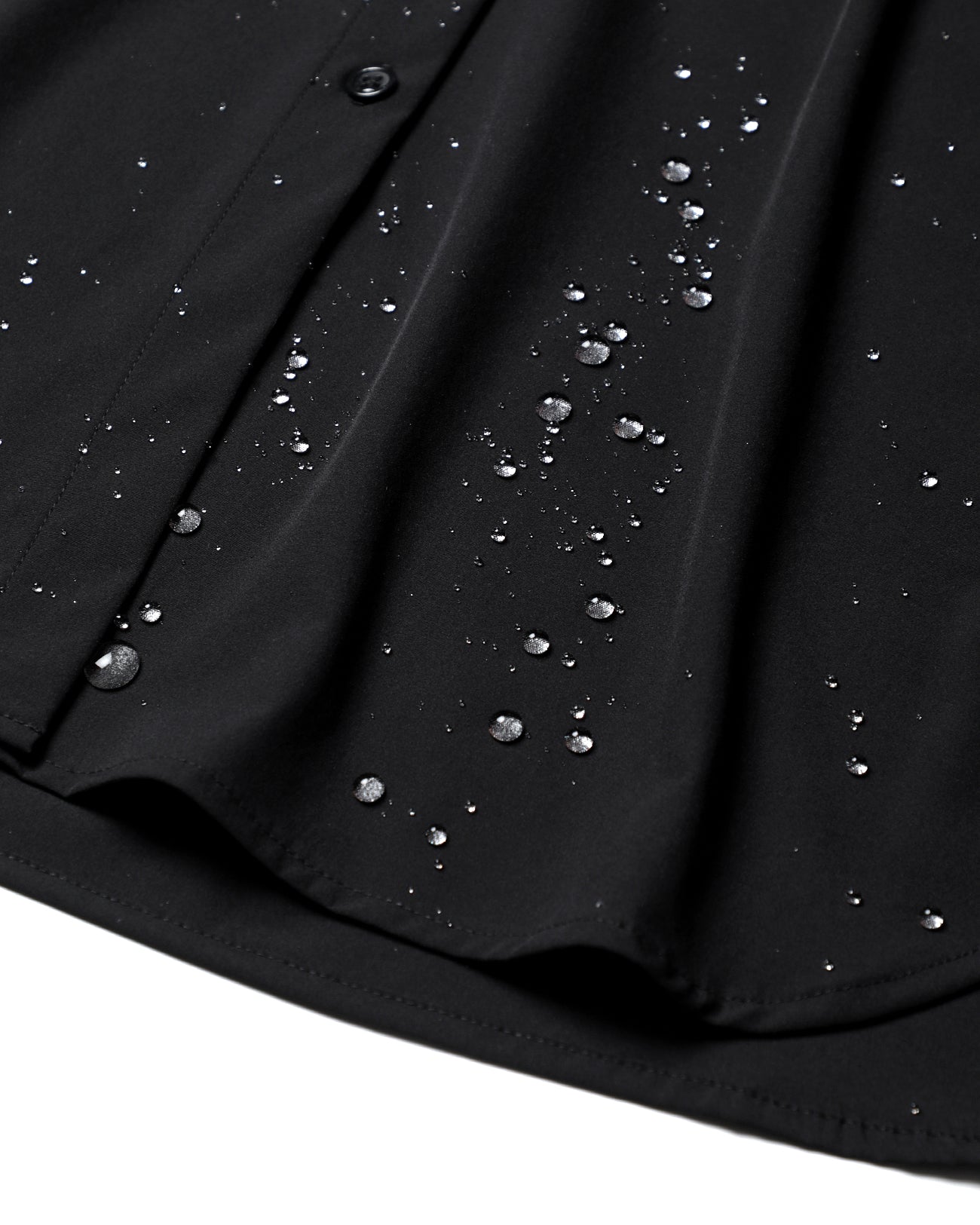L/S OVERSIZED SHIRT - black