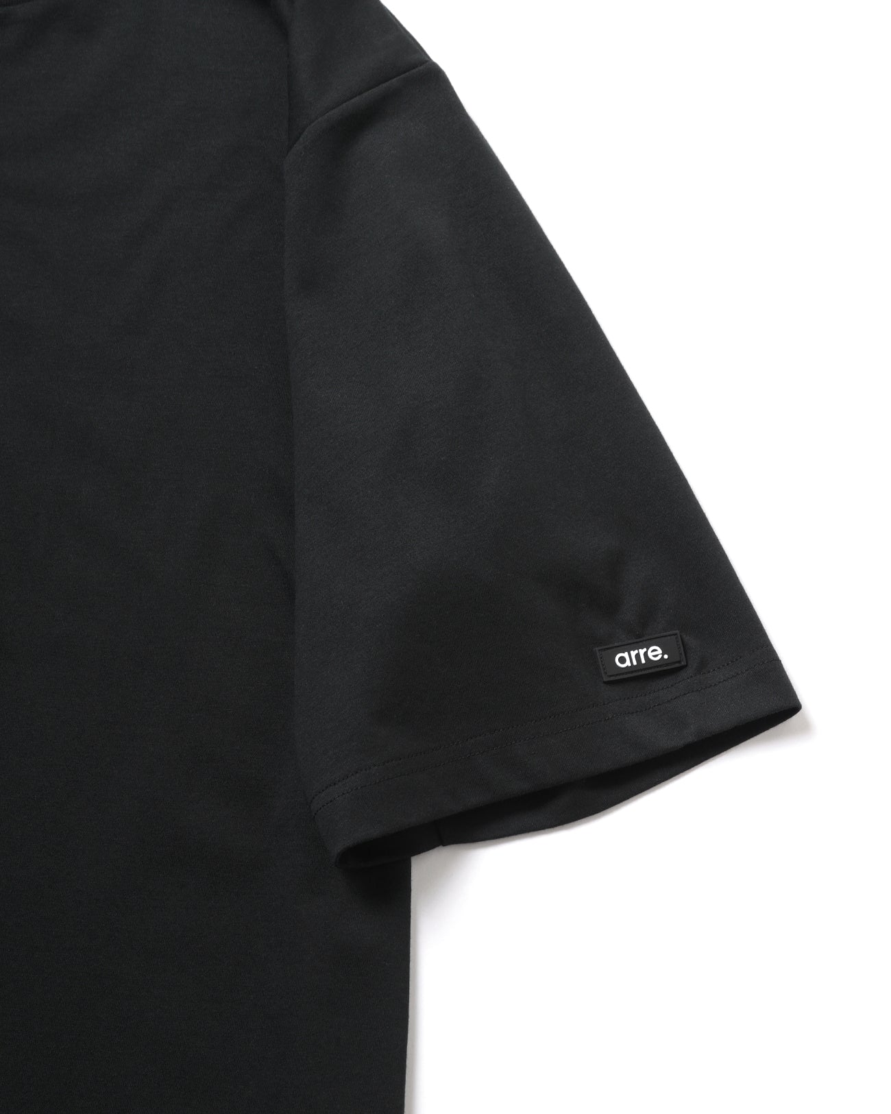 DOUBLE FACE DRY TECH RELAXED TEE - black