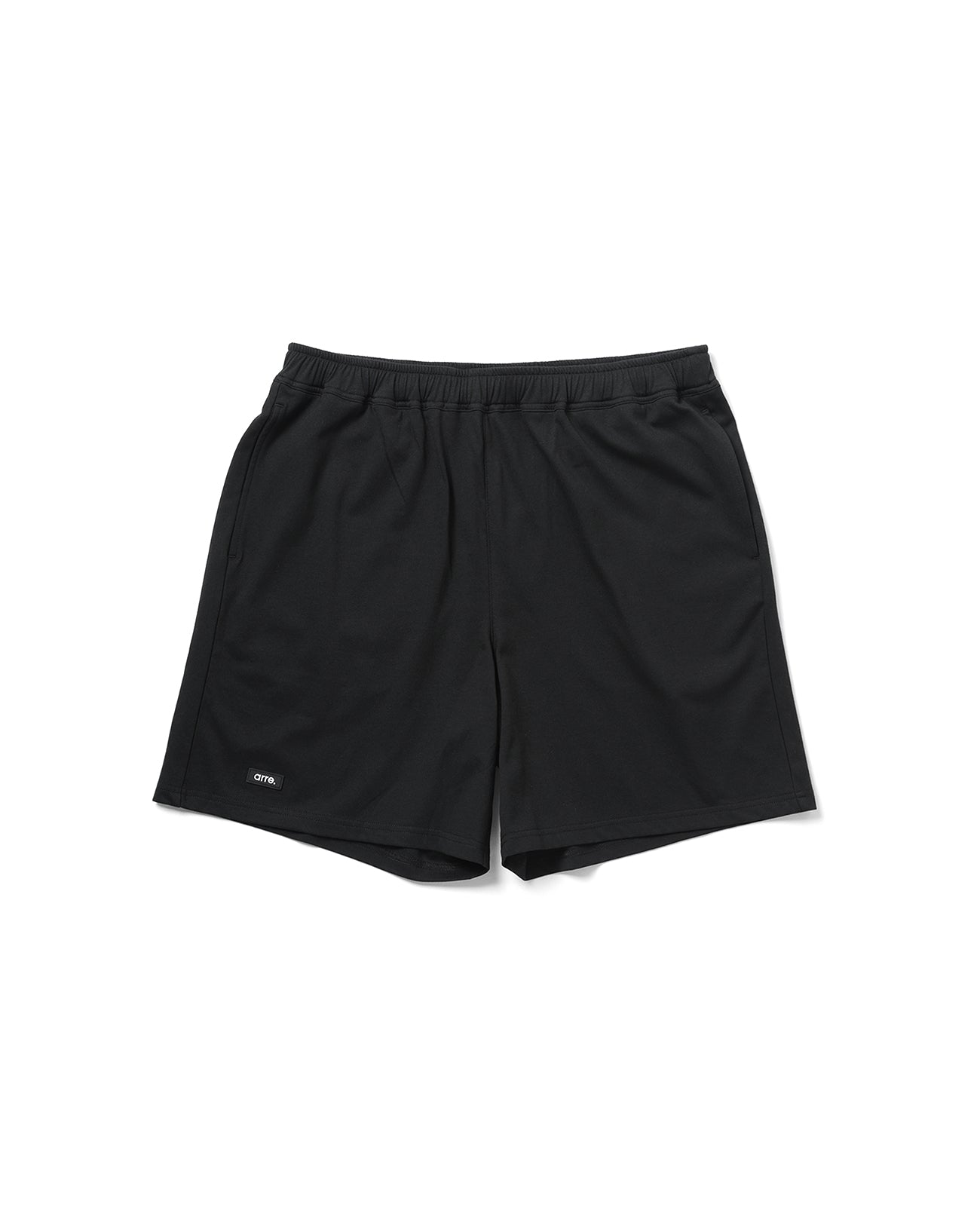 DOUBLE FACE DRY TECH RELAXED SHORTS - black