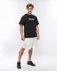 STANDARD TEE - black × white