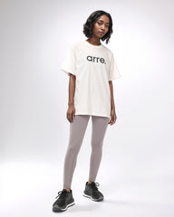 STANDARD TEE - white × black