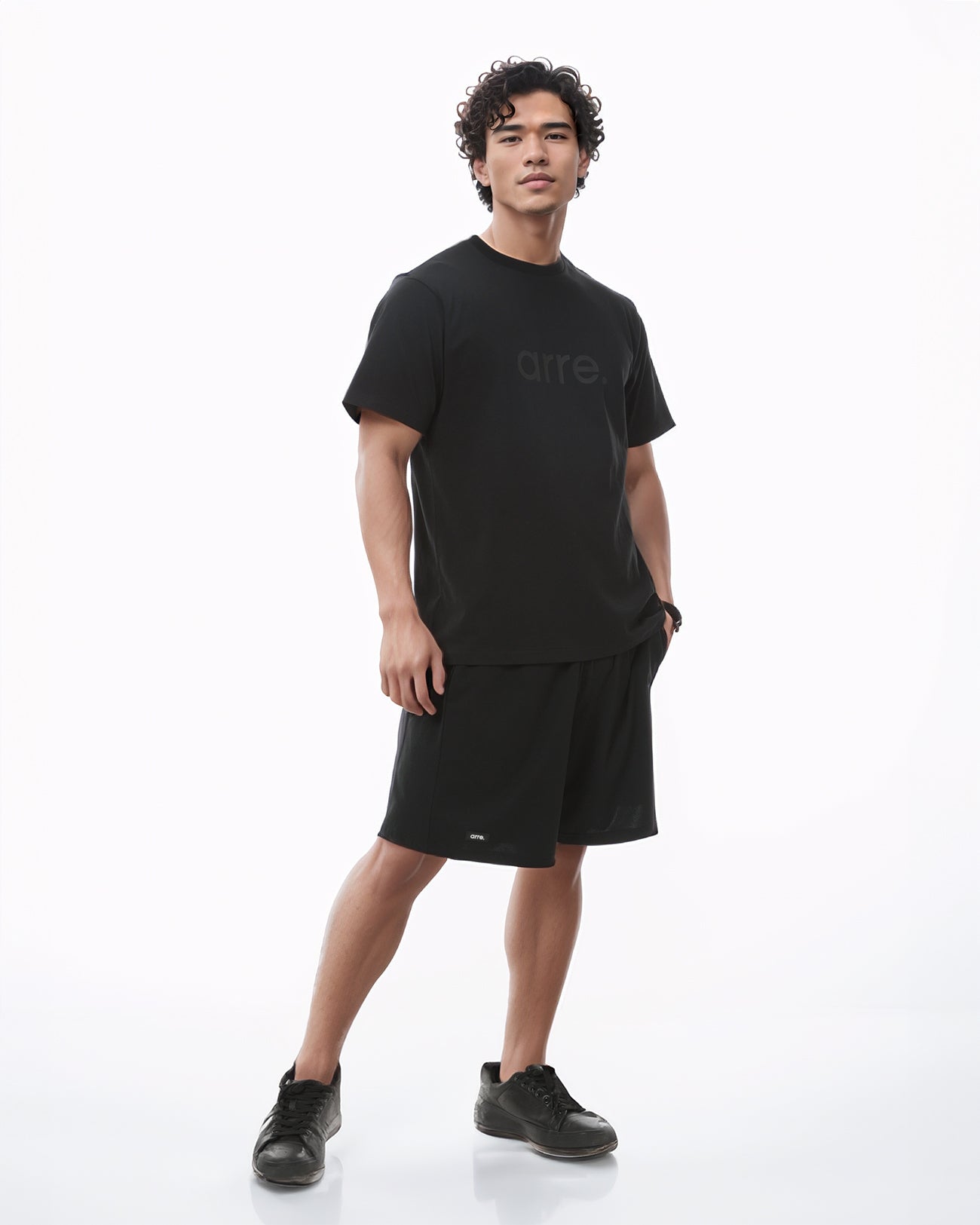 STANDARD TEE - black × black