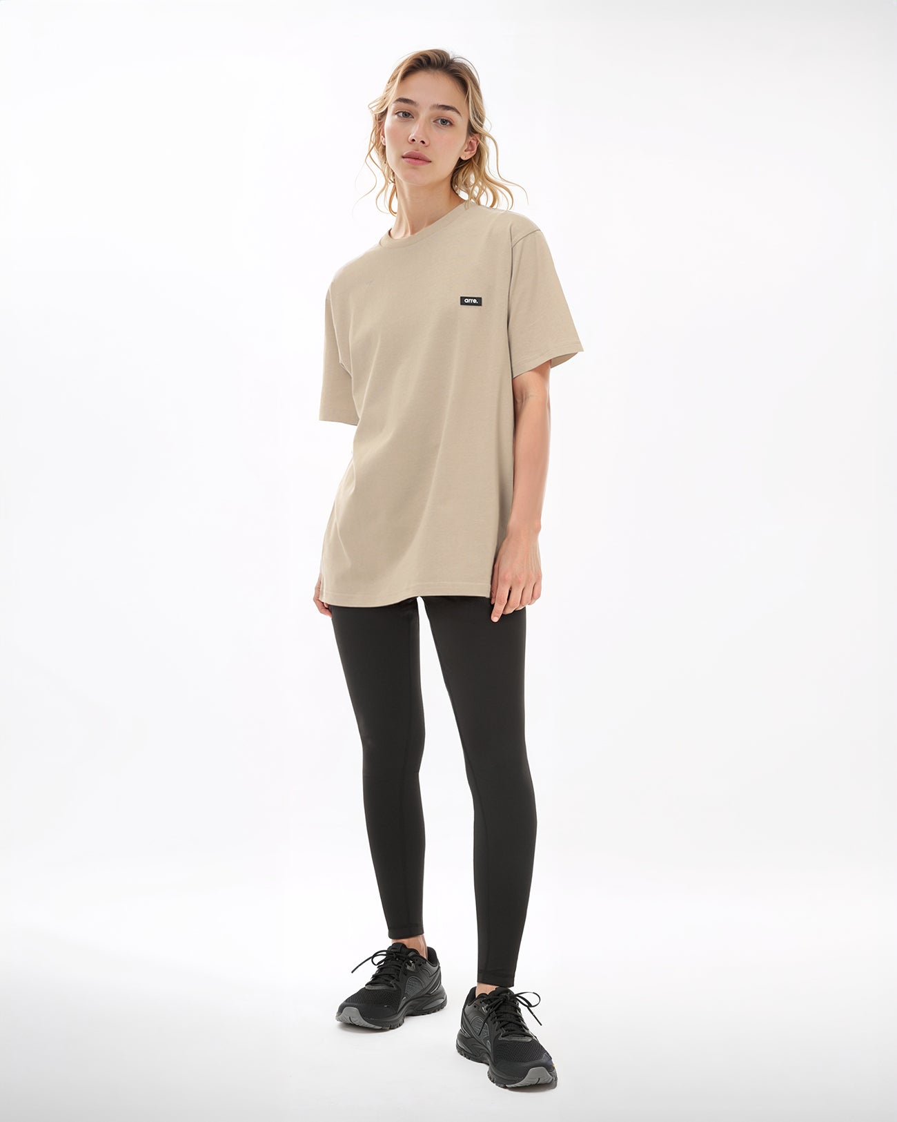 SMALL BOX TEE - light beige