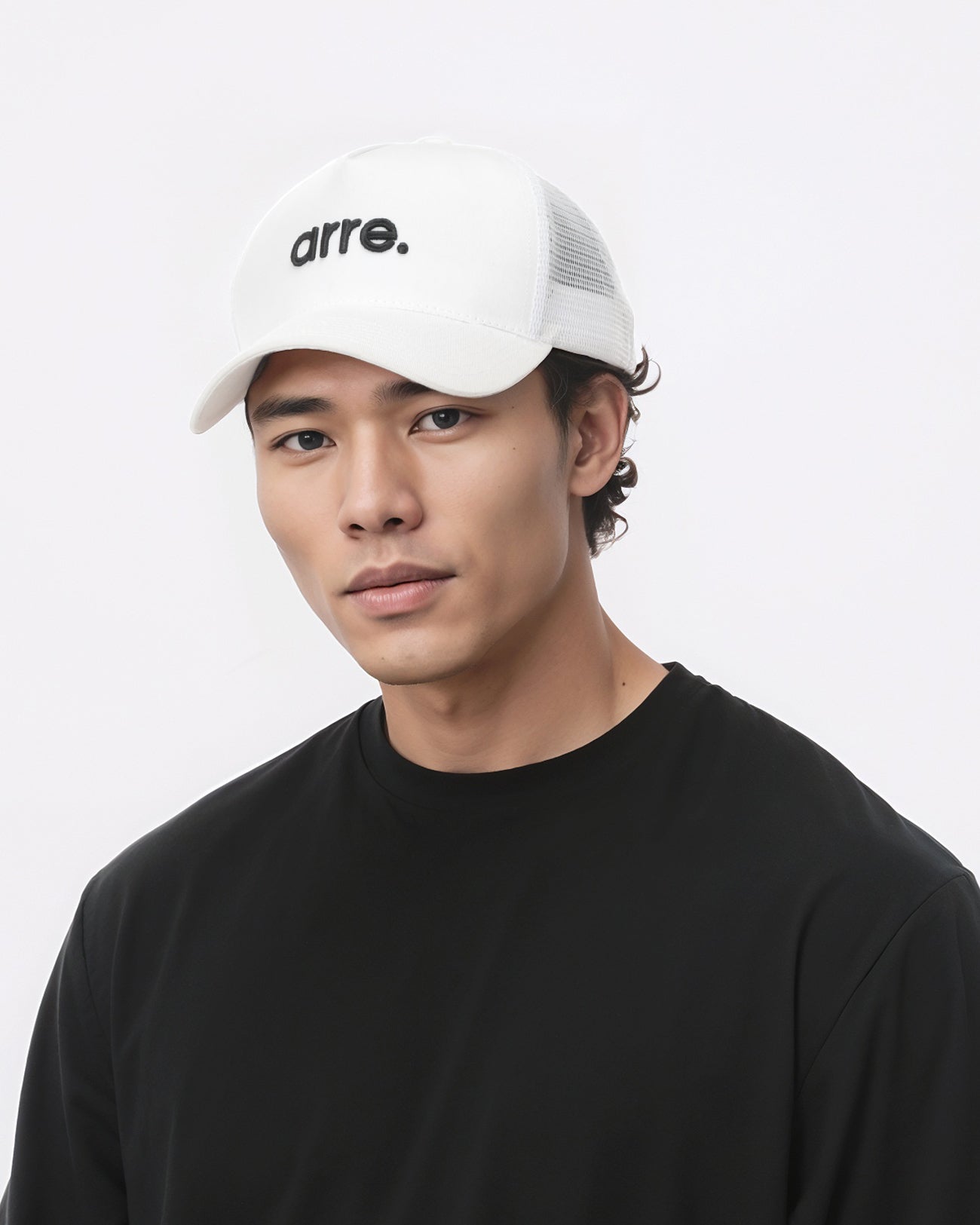 STANDARD MESH CAP - white × black